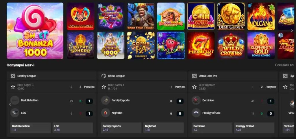 Ggbet букмекерська контора