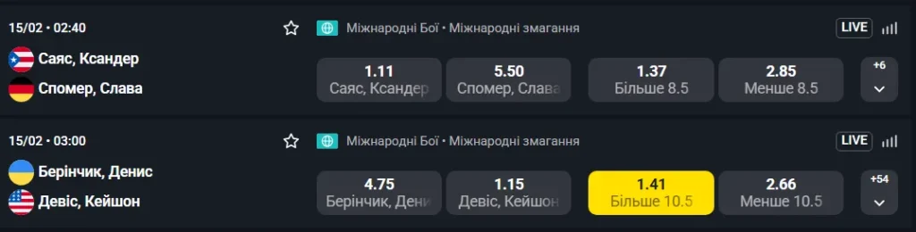 Картинка. Бокс Беткінг 